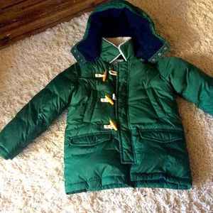 Boys jcrew down coat
